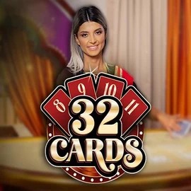 32 Cards by Ezugi, showcased at casinacasino.eu.com – game logo