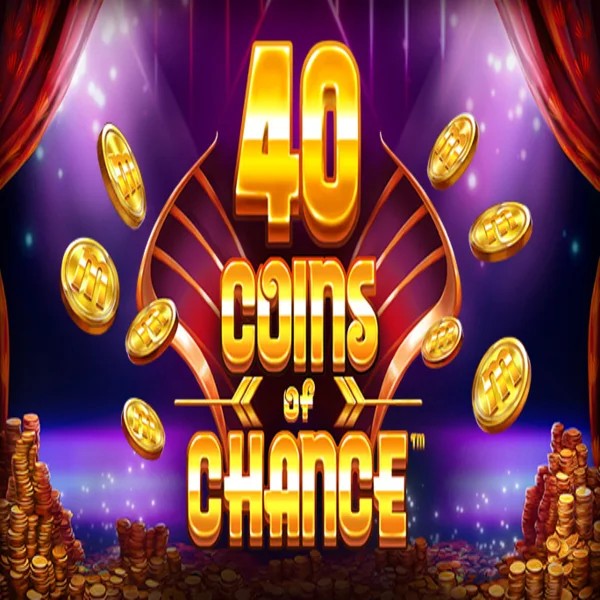 Official Slots logo: 40 Coins of Chance by SYNOT Games at Casina Casino