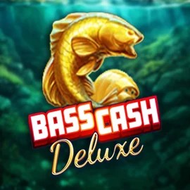 Bass Cash Deluxe slot logo by Alchemy Gaming at Casina Casino