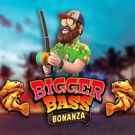 Bigger Bass Bonanza slot visual from Pragmatic Play available on casinacasino.eu.com