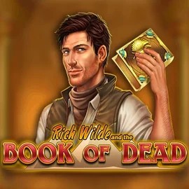 Book of Dead logo by Play'n GO at Casina Casino
