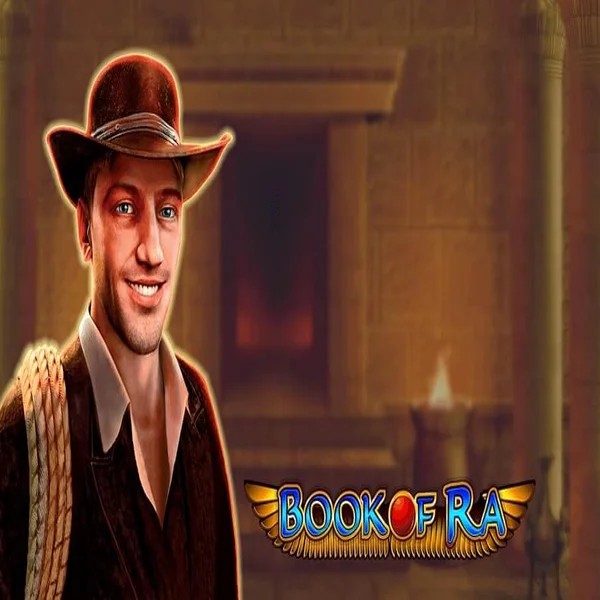 Book of Ra logo by Greentube at Casina Casino