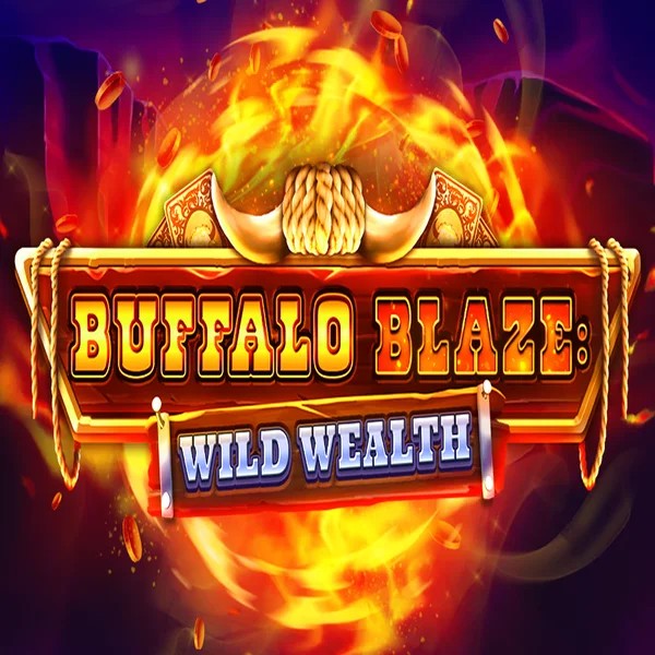 Buffalo Blaze Wild Wealth logo – Slots by OctoPlay at Casina Casino