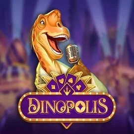 Dinopolis online game logo by Push Gaming on casinacasino.eu.com