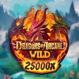 Dragons of Arcane Wild slot icon by Foxium, available at Casina Casino