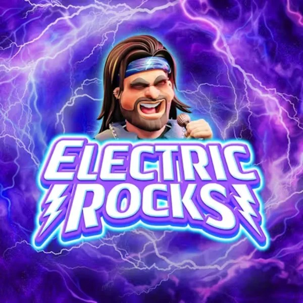 Electric Rocks slot icon by Inspired Gaming, available at Casina Casino