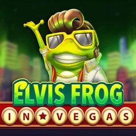 Elvis Frog In Vegas slot logo by BGAMING at Casina Casino