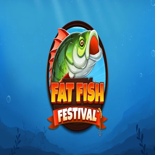 Fat Fish Festival online game logo by Wishbone Games on casinacasino.eu.com
