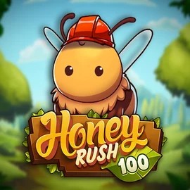 Honey Rush 100 slot logo by Play'n GO at Casina Casino