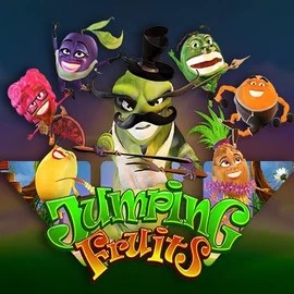Jumping Fruits logo – Slots by Wazdan at Casina Casino