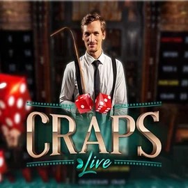 Live Craps by Evolution, showcased at casinacasino.eu.com – game logo