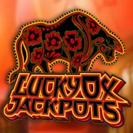 Jackpots logo of Lucky Ox Jackpots from Rival at Casina Casino