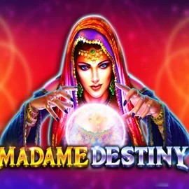 Madame Destiny slot logo by Pragmatic Play at Casina Casino