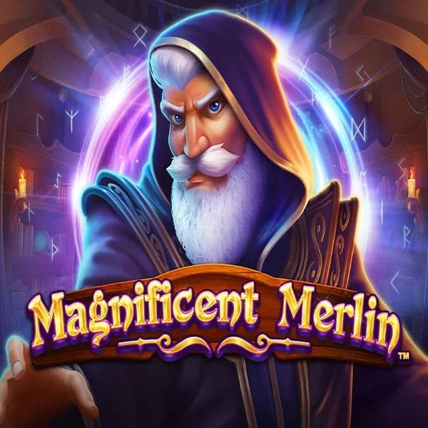 Magnificent Merlin online game logo by Greentube on casinacasino.eu.com