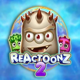 Reactoonz 2 casino game by Play'n GO – featured logo at Casina Casino