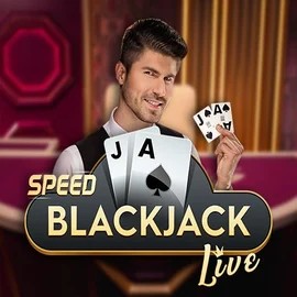 Official Live Casino logo: Speed Blackjack by Pragmatic Play at Casina Casino