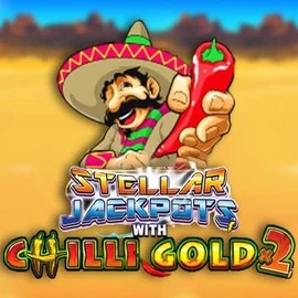Official Jackpots logo: Stellar Jackpots with Chilli Gold x2 by Lightning Box Game at Casina Casino