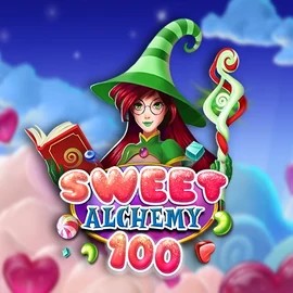 Sweet Alchemy 100 by Play'n GO, showcased at casinacasino.eu.com – game logo