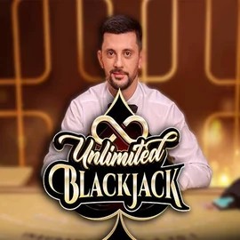 Unlimited Blackjack by Ezugi, showcased at casinacasino.eu.com – game logo