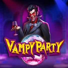 Vampy Party slot logo by Pragmatic Play at Casina Casino