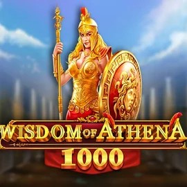 Slots logo of Wisdom of Athena 1000 from Pragmatic Play at Casina Casino